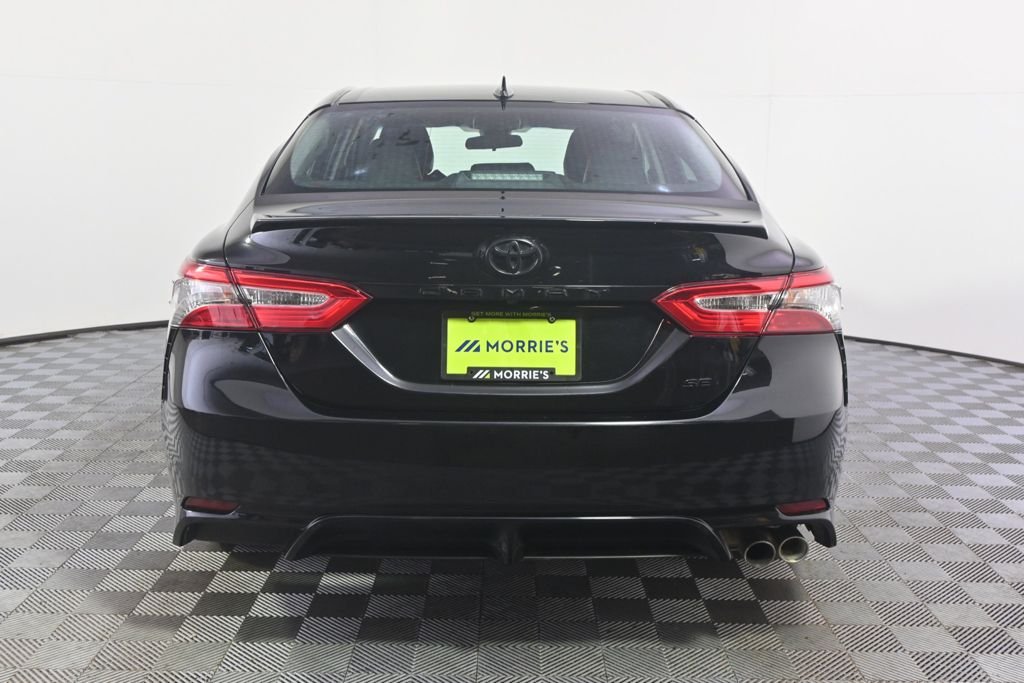 Used 2019 Midnight Black Metallic Toyota SE image 5