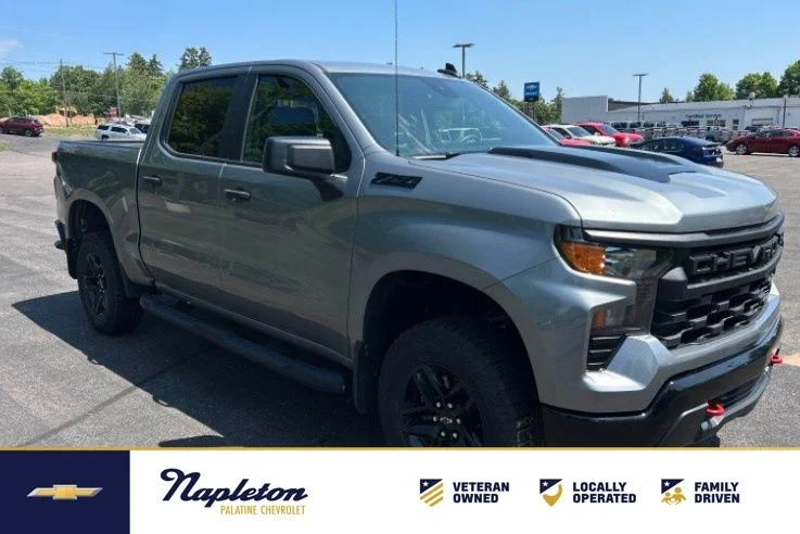 Used 2023 Gray Chevrolet Custom Trail Boss image 1