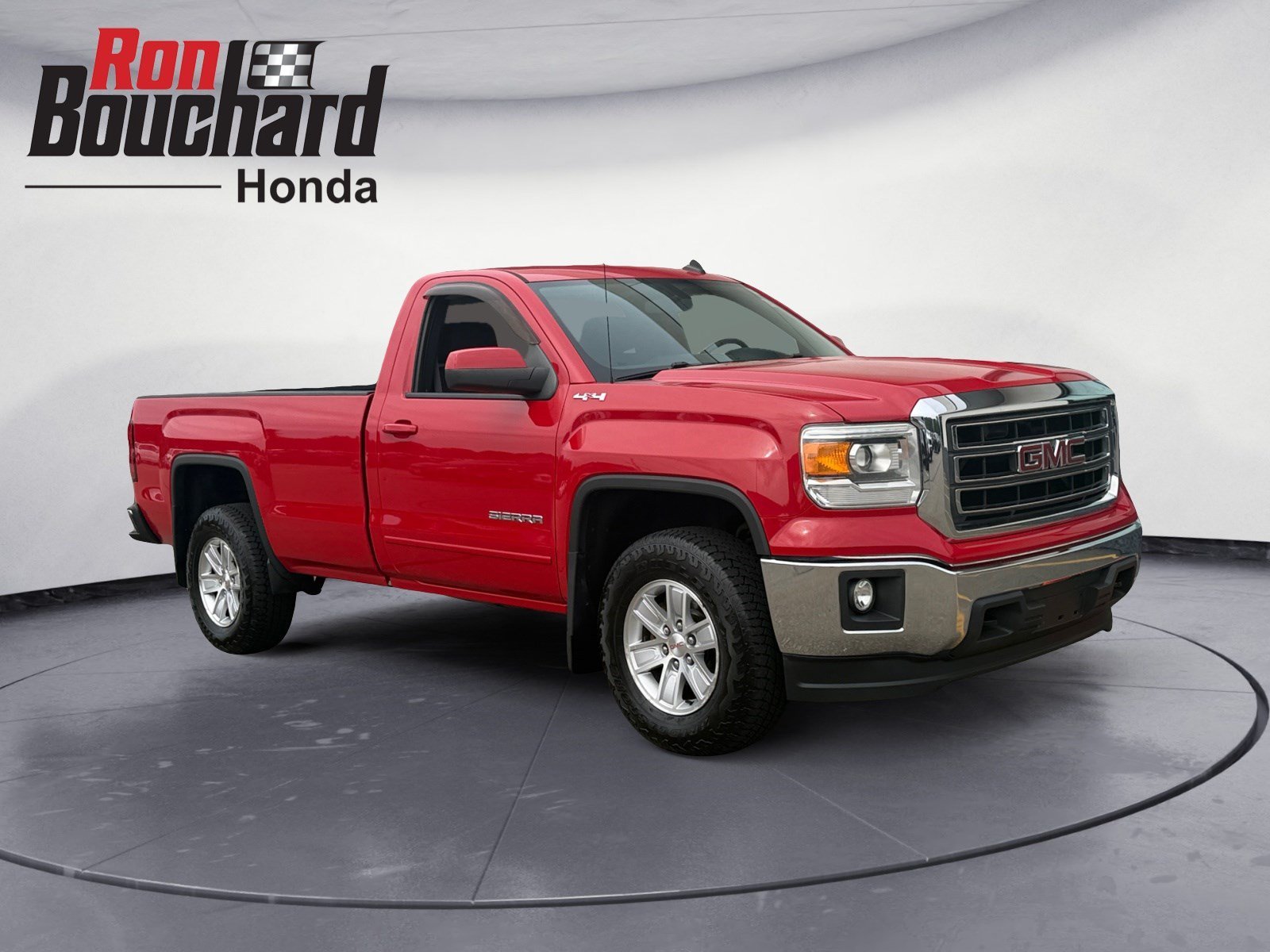 Fire Red 2014 GMC Sierra 1500 Pickup Truck Four-Wheel Drive
