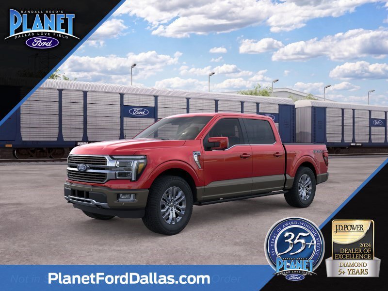 New 2026 Ruby Red Metallic Tinted Cc Ford King Ranch image 1