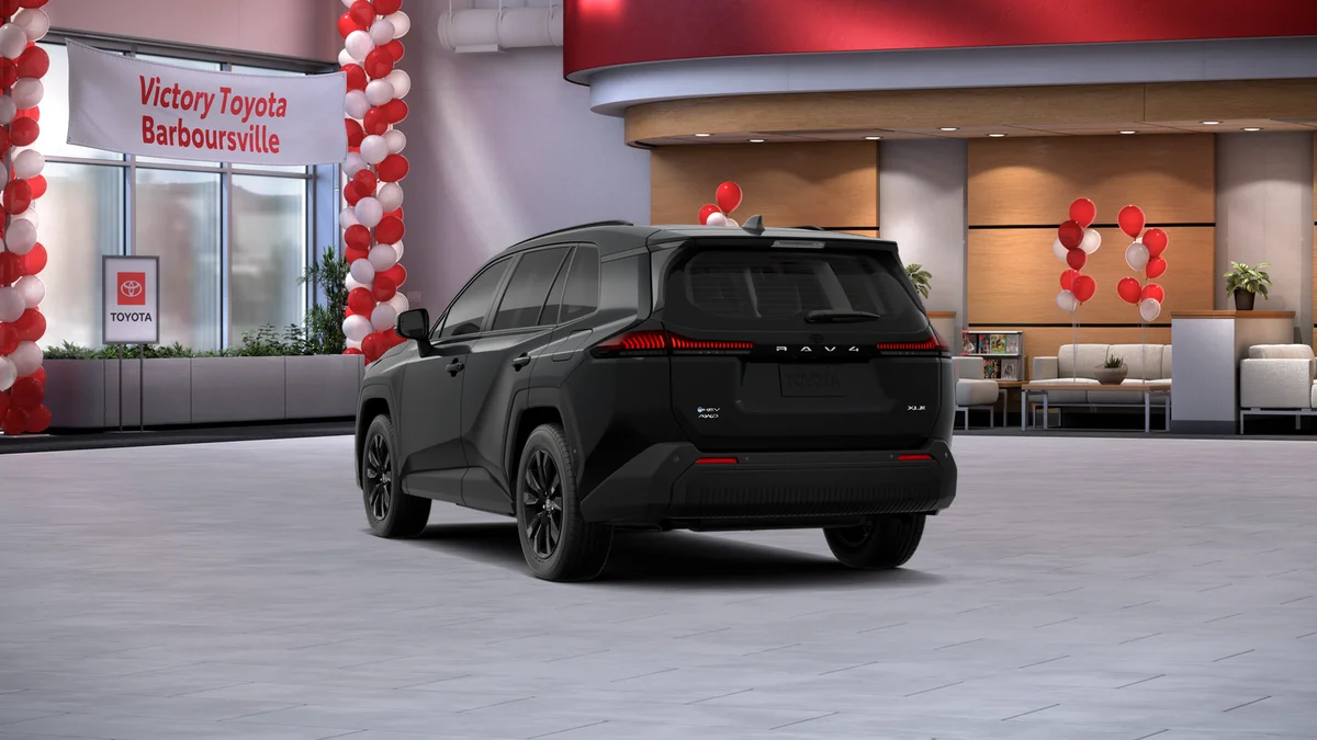 New 2026 Midnight Black Metallic Toyota XLE Premium image 7