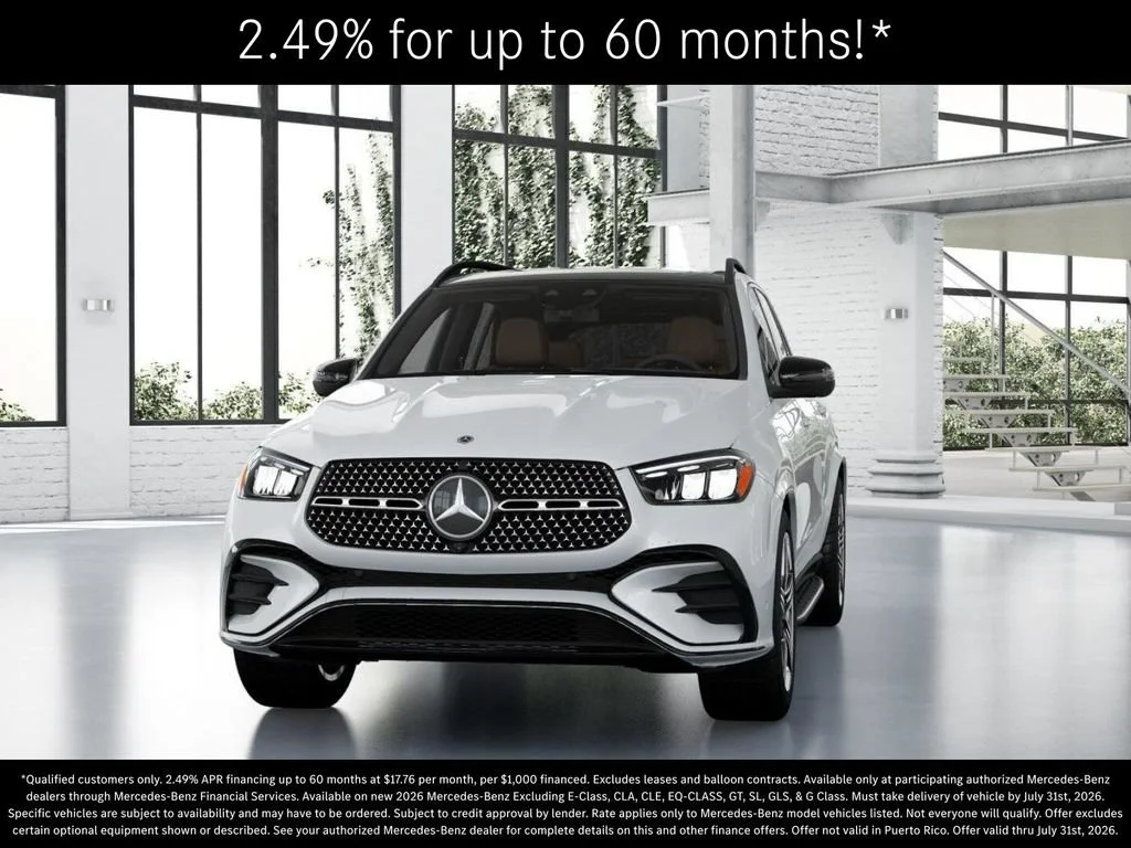 New 2026 MANUFAKTUR Moonlight White Metallic Mercedes-Benz GLE 450 image 42