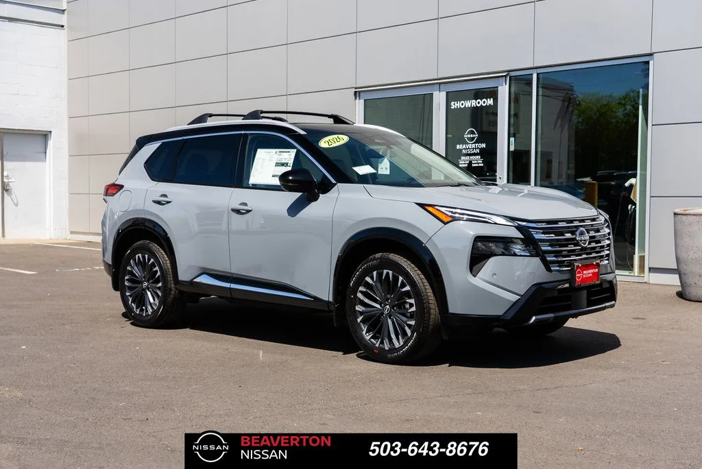 New 2026 Boulder Gray Pearl / Super Black Two-tone Nissan Platinum image 1