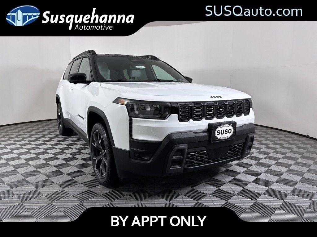 New 2026 Bright White Clear-Coat Exterior Paint Jeep Overland image 1