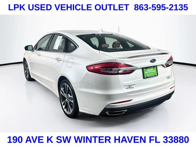 Used 2020 White Ford Titanium image 4