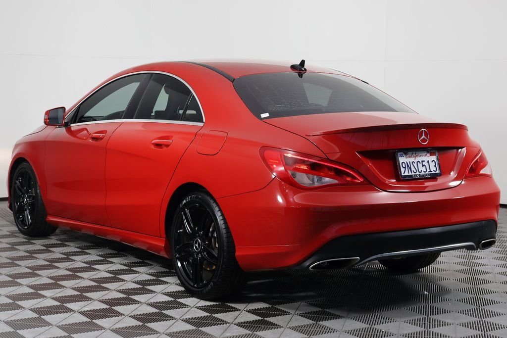 Used 2017 Jupiter Red Mercedes-Benz CLA 250 image 6