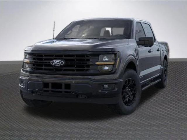 New 2026 Agate Black Metallic Ford XLT image 2