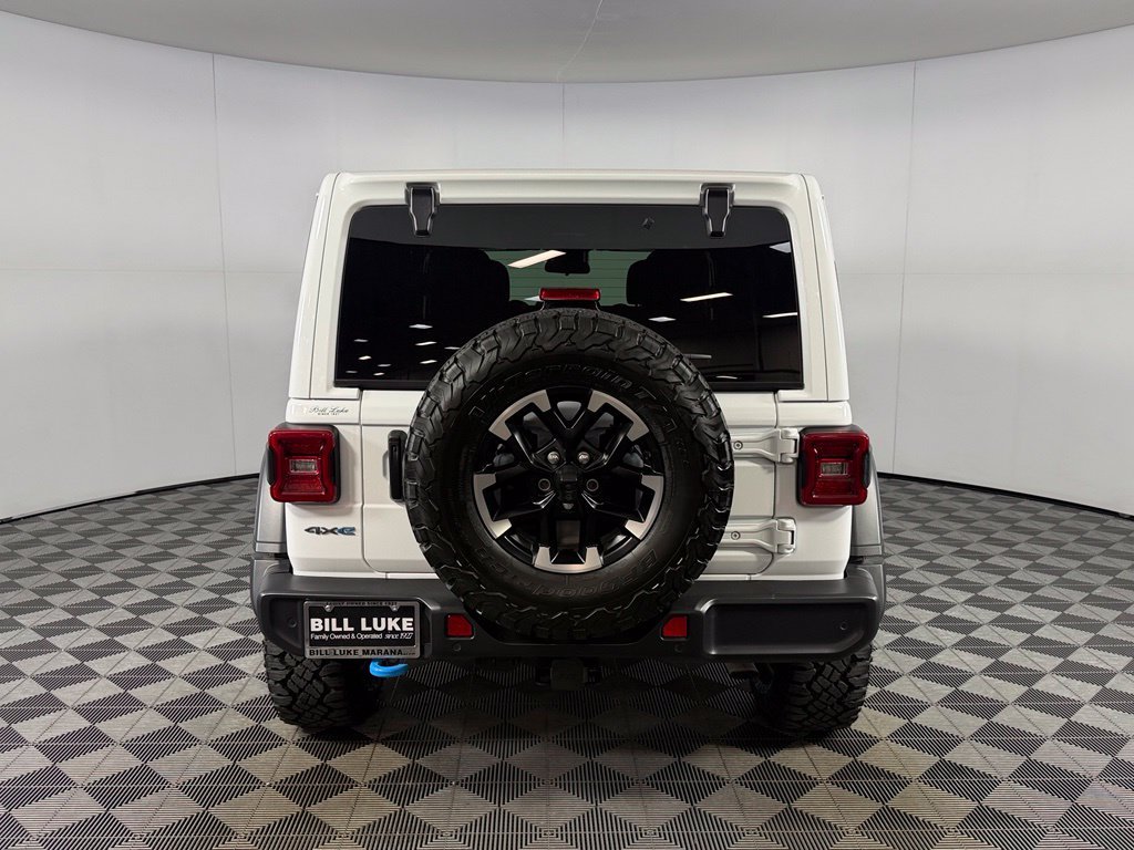 Used 2024 White Jeep Rubicon 4xe image 9