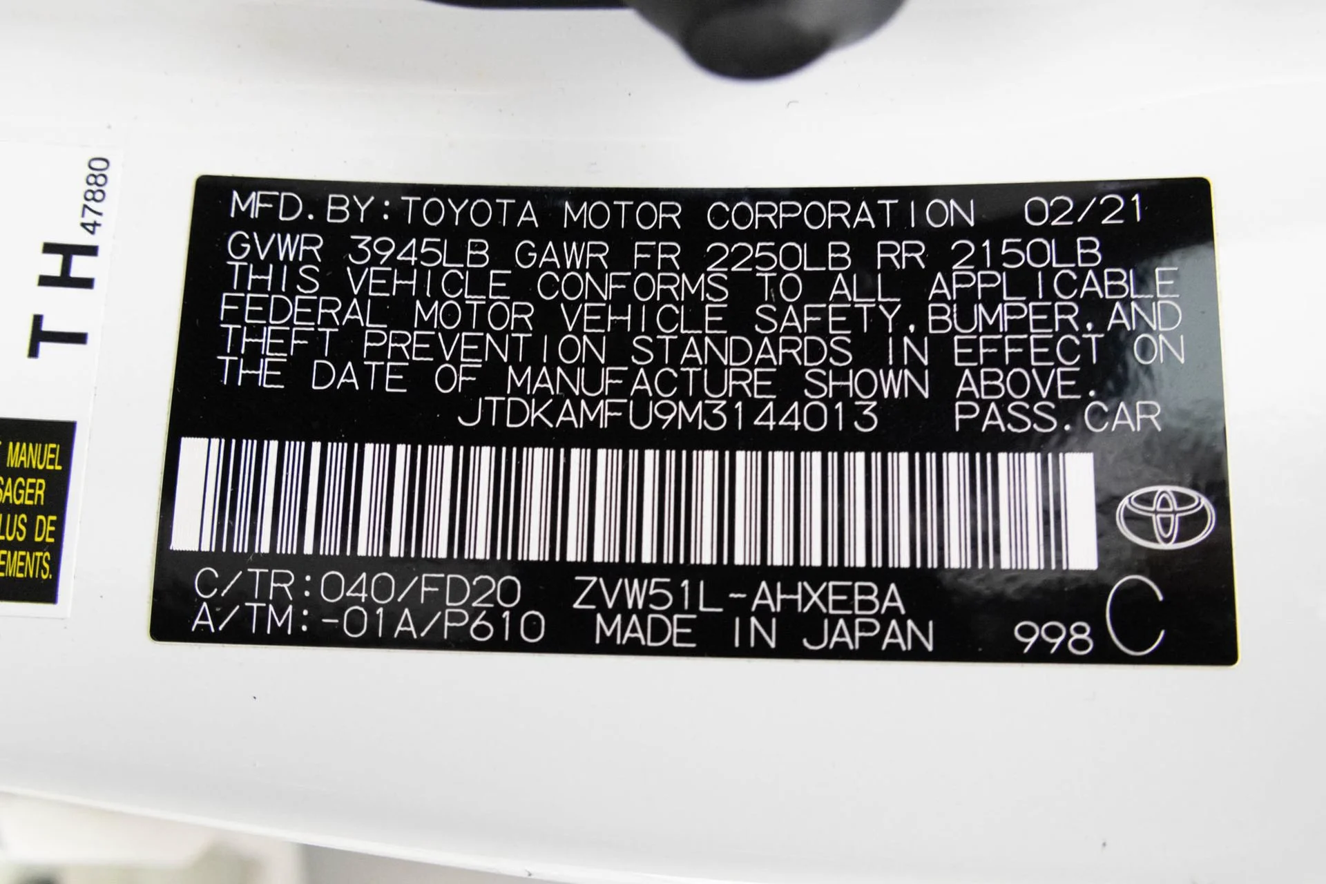 Used 2021  Toyota L Eco image 46