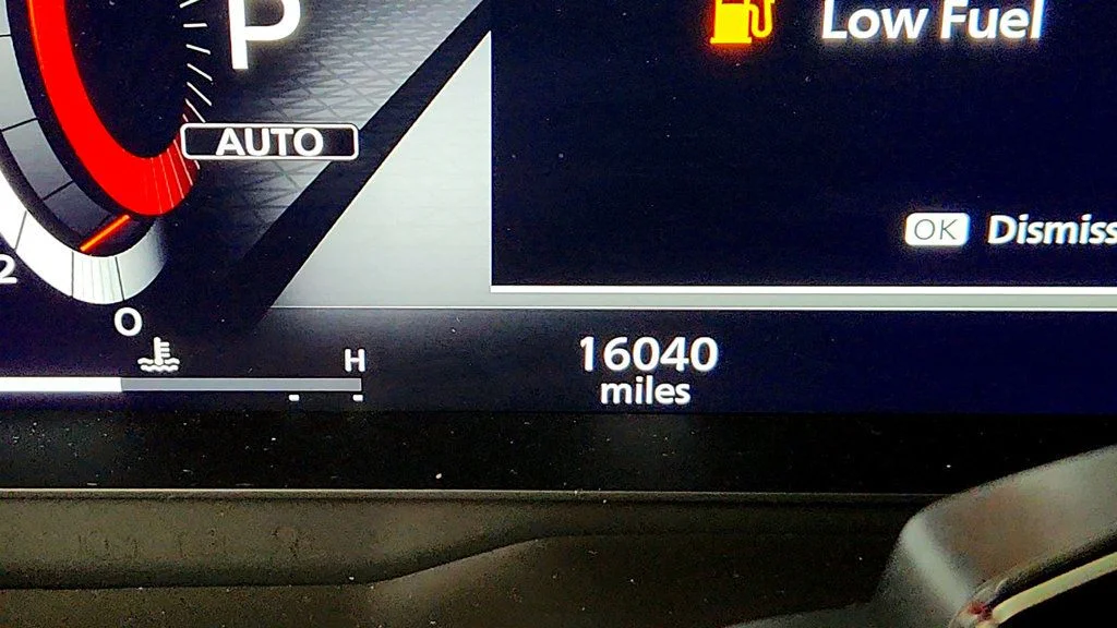 Used 2025 Baja Storm Metallic/Super Black Nissan AWD Platinum w/ ProPILOT Assist 2.1 & Head-Up Display image 16