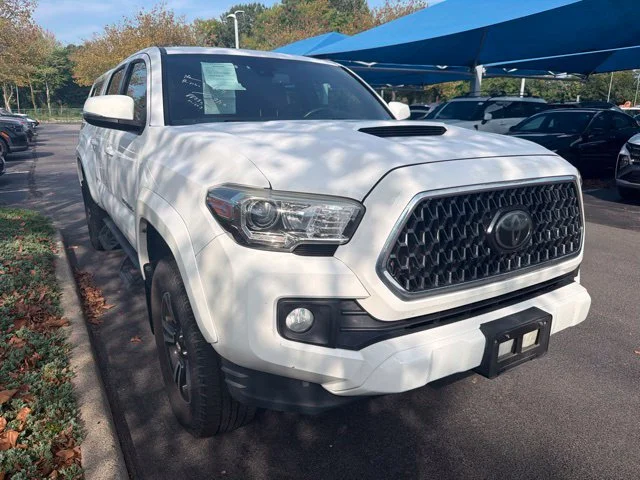 Used 2018 Super White Toyota TRD Sport image 1