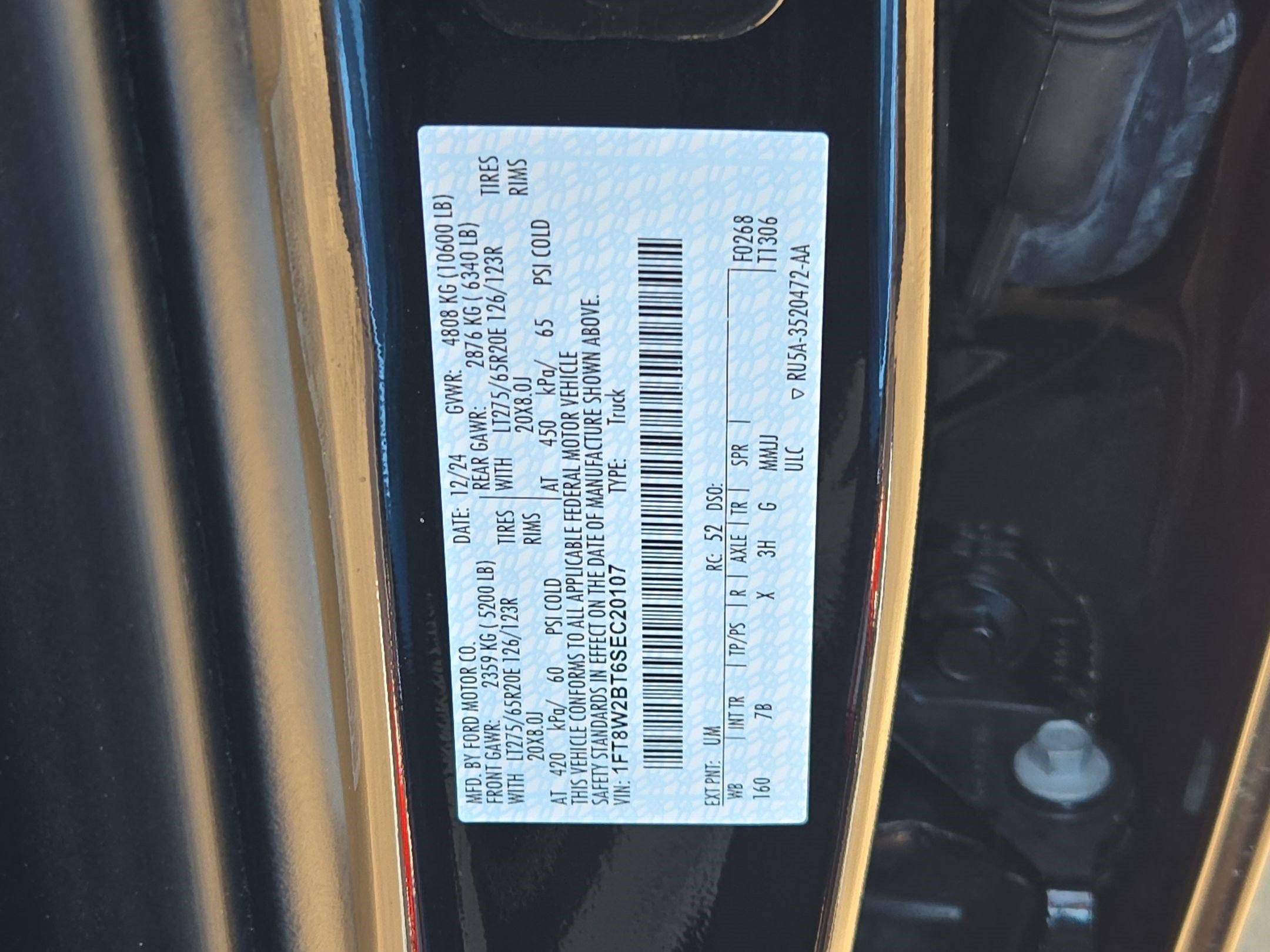 Used 2025 Blue Ford Platinum image 31