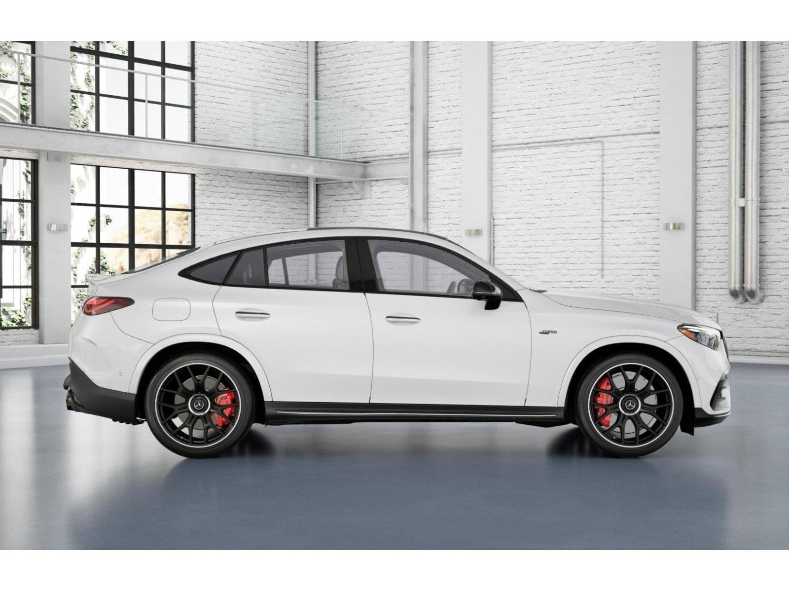 New 2027 MANUFAKTUR Moonlight White Metallic Mercedes-Benz AMG® GLC 53 4MATIC+ Coupe image 2