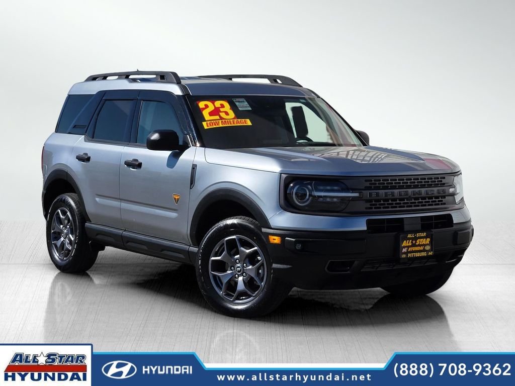 Certified Used 2023 Silver Metallic Ford Badlands image 1