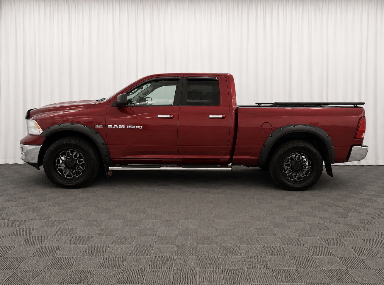 Used 2012 Deep Cherry Red Crystal Pearl Ram Big Horn image 7