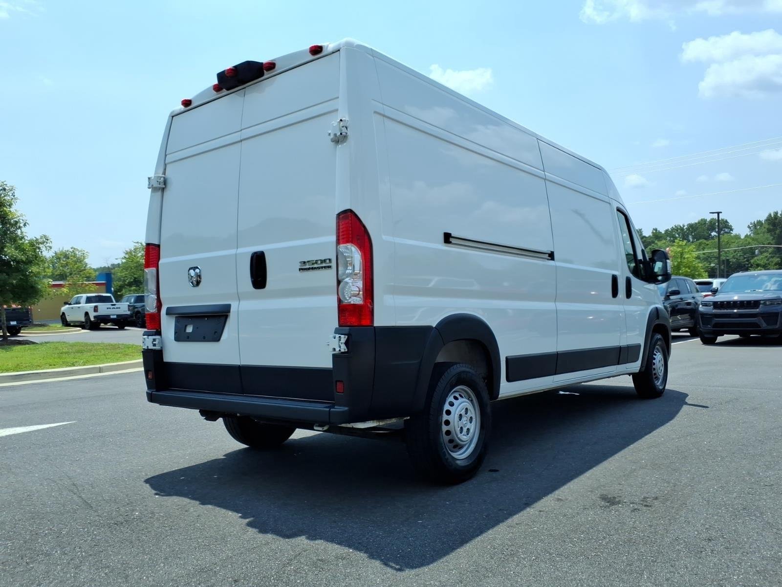 Used 2025 Bright White Clearcoat Ram Tradesman image 2
