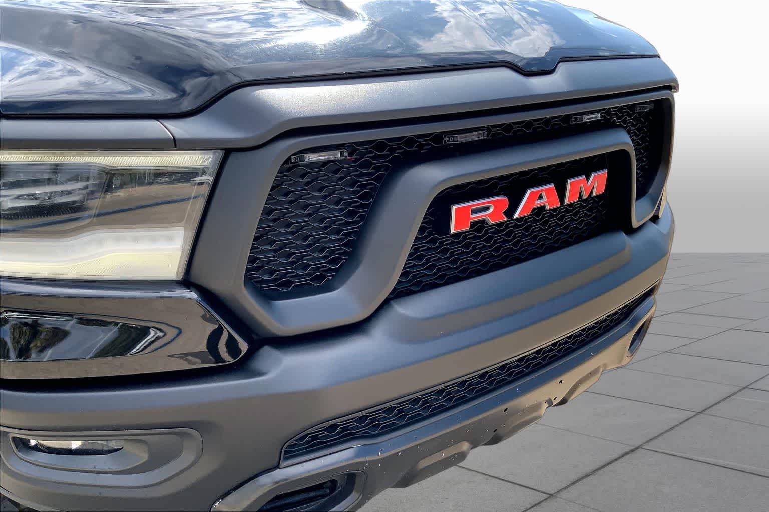 Used 2020 Diamond Black Crystal Pearlcoat Ram Rebel image 28