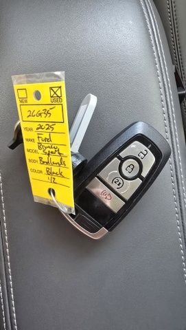 Used 2025 Shadow Black Ford Badlands image 23