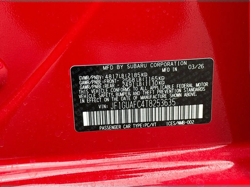 New 2026 Red Subaru Sport image 39