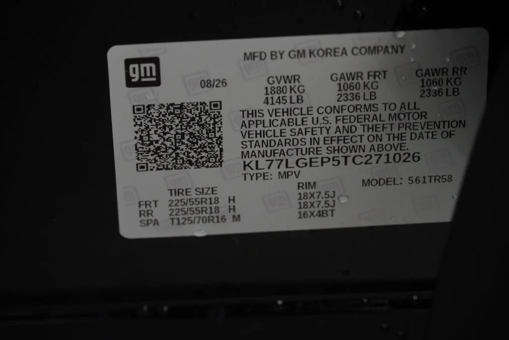 New 2026 Mosaic Black Metallic Chevrolet 1RS image 42