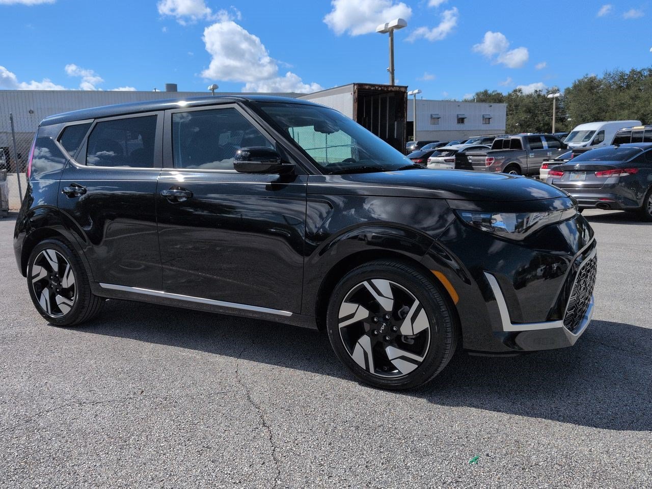 Certified Used 2025 Fusion Black Kia GT-Line image 1