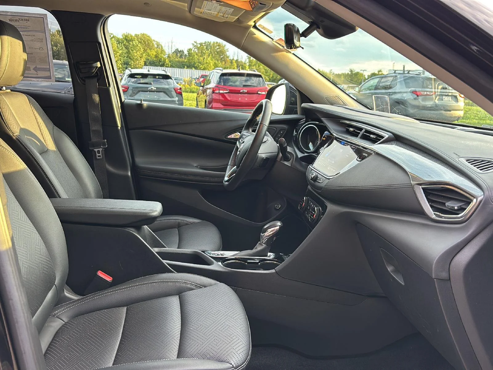 Used 2023 EBONY TWILIGHT METALLIC Buick Essence image 25