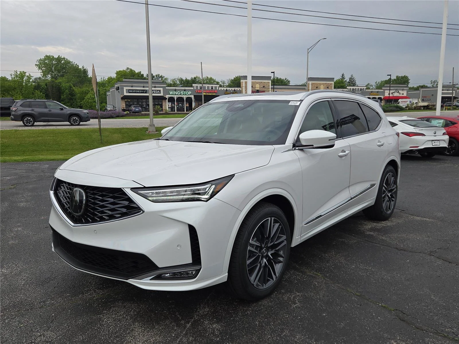 New 2026 Platinum White Pearl Acura SH-AWD w/Advance image 2