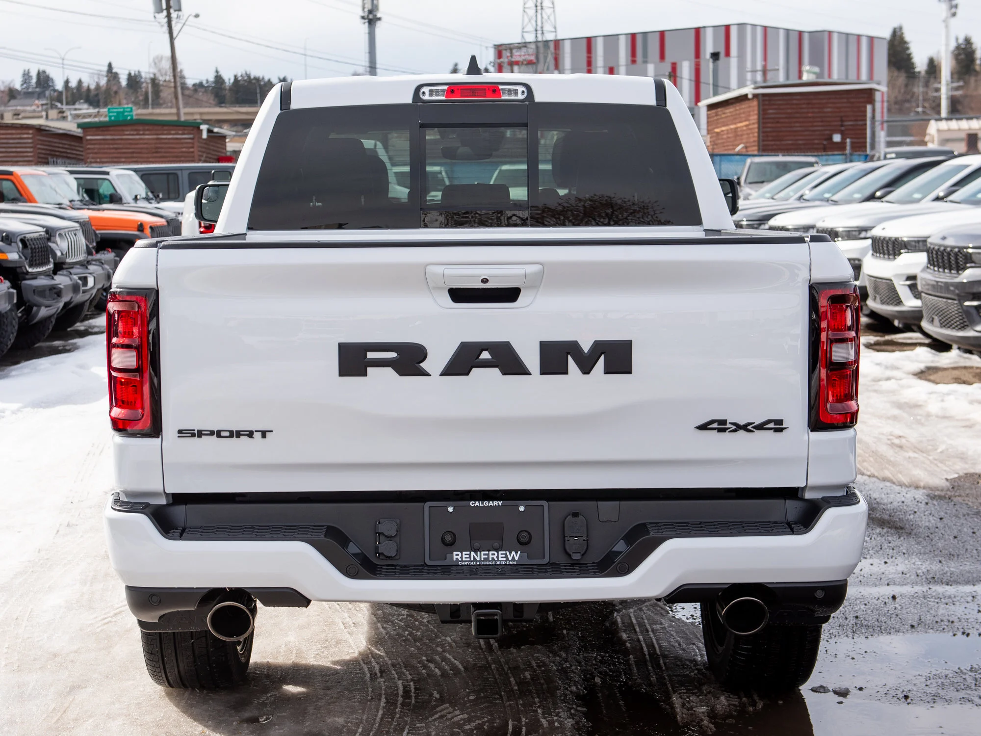 New 2026 White RAM Sport* Hemi V8 image 5