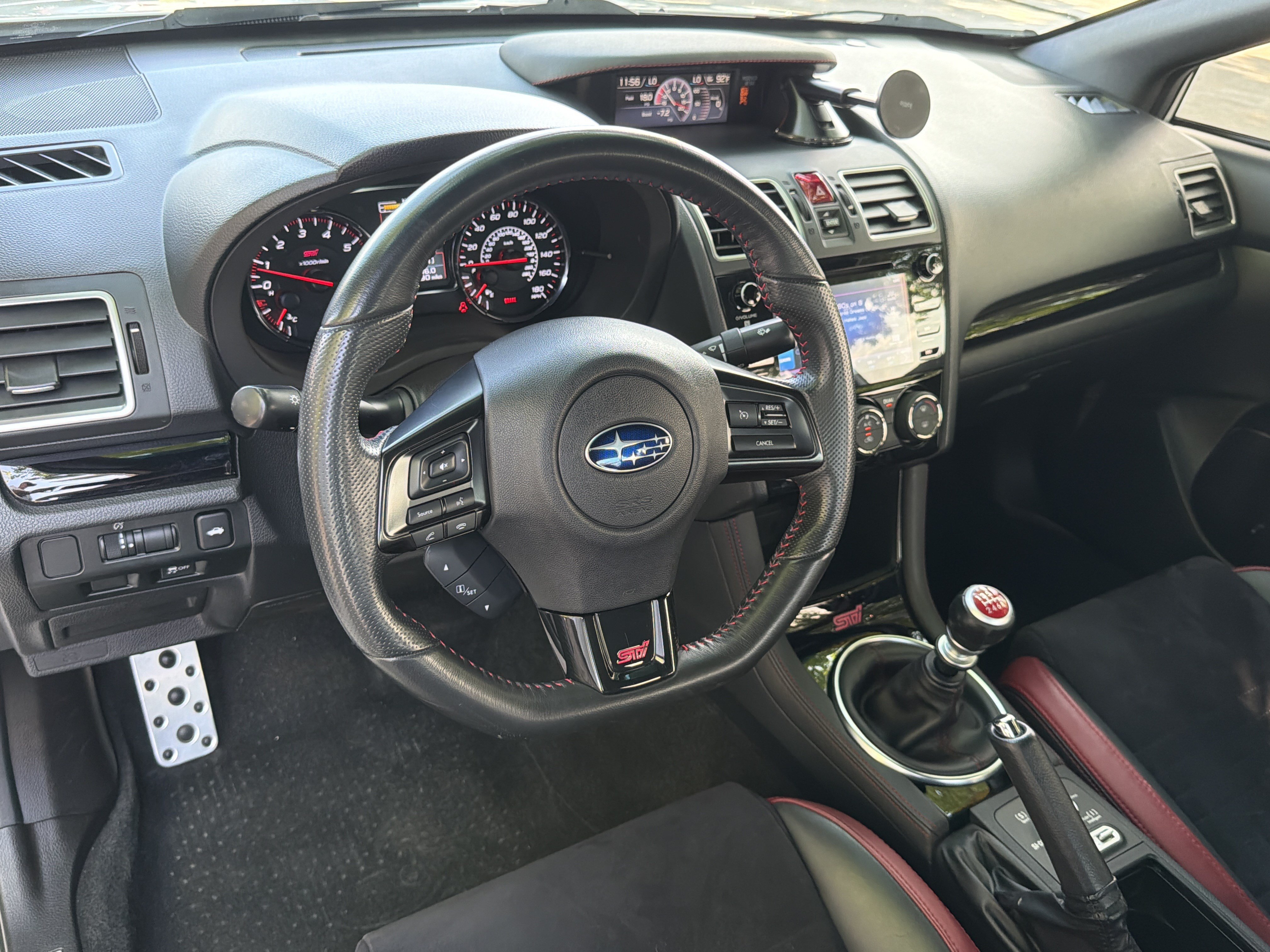 Used 2021 Crystal White Pearl Subaru STI image 23