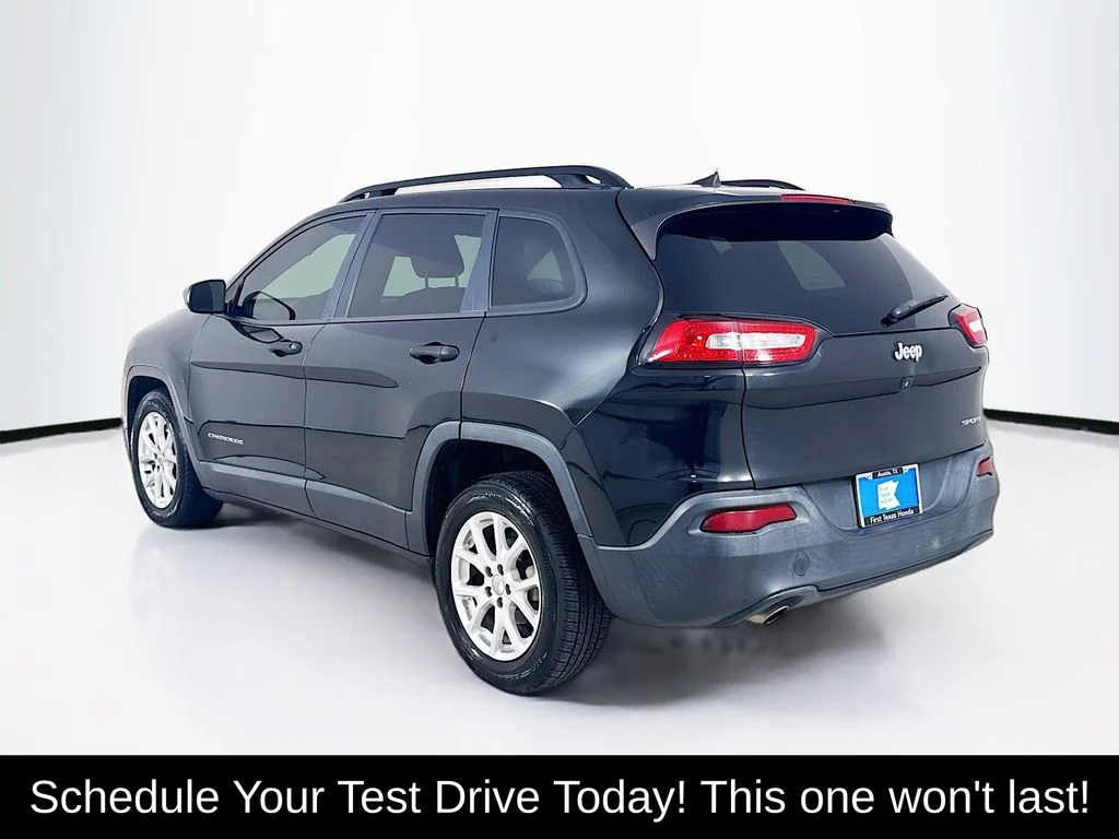 Used 2016 Brilliant Black Crystal Pearlcoat Jeep Sport image 6