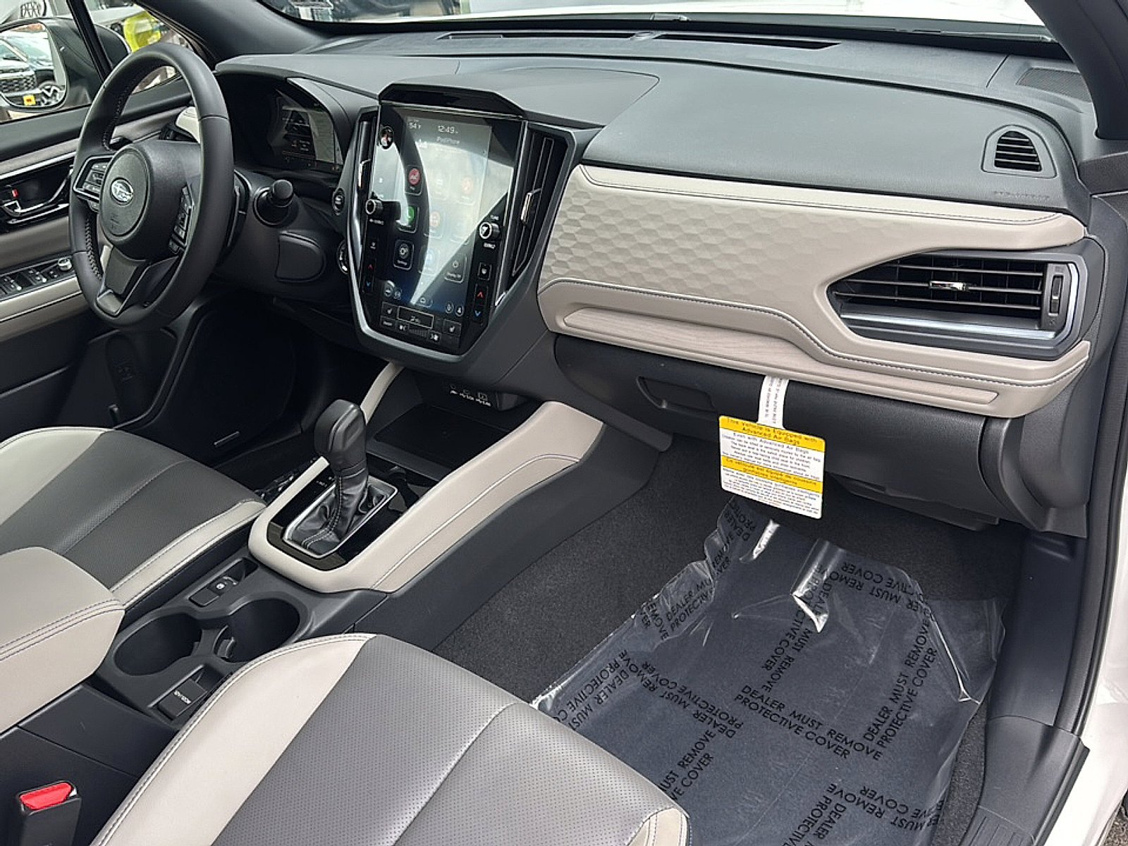 Used 2025 Crystal White Pearl Subaru Limited Hybrid image 11