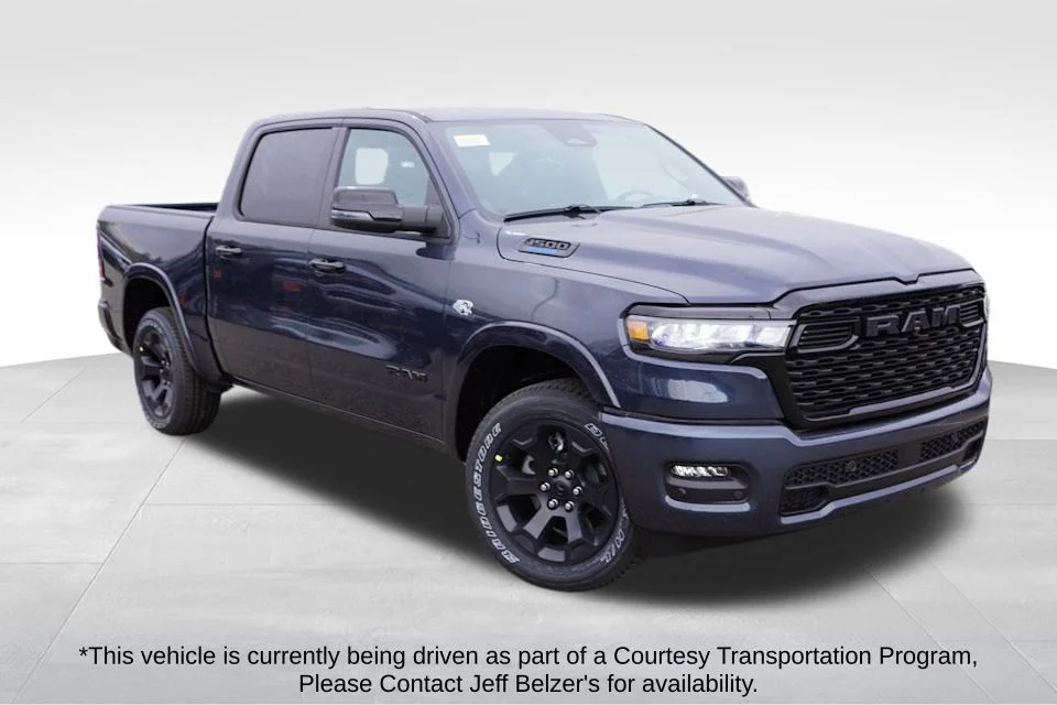 New 2026 Forged Blue Metallic Exterior Paint RAM Big Horn image 1