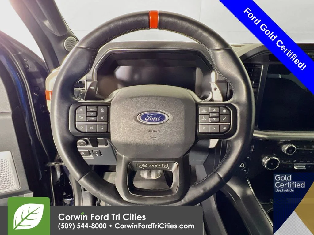 Used 2022 Blue Metallic Ford Raptor image 8