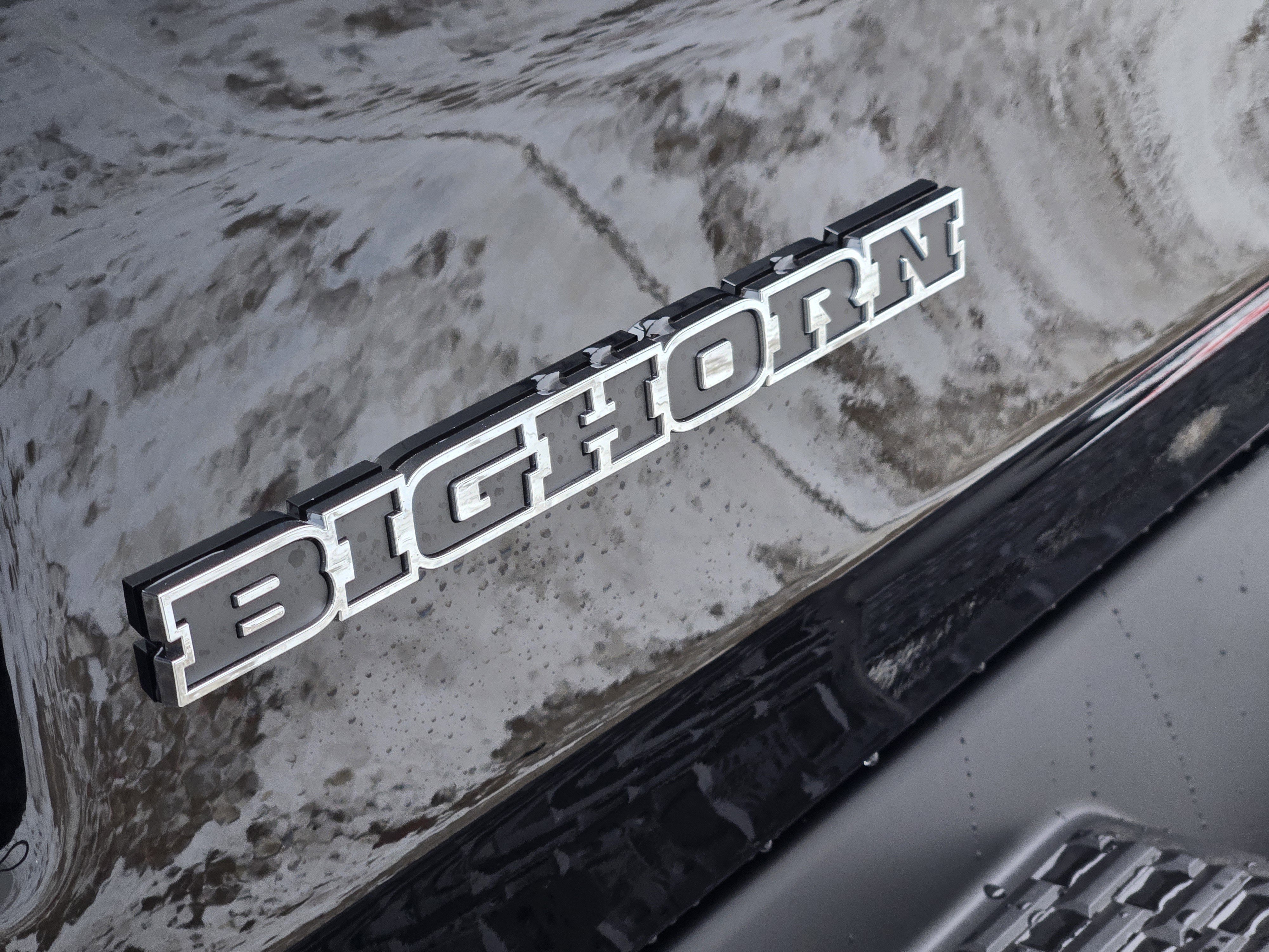 New 2026 Diamond Black Crystal Pearlcoat RAM Big Horn image 9