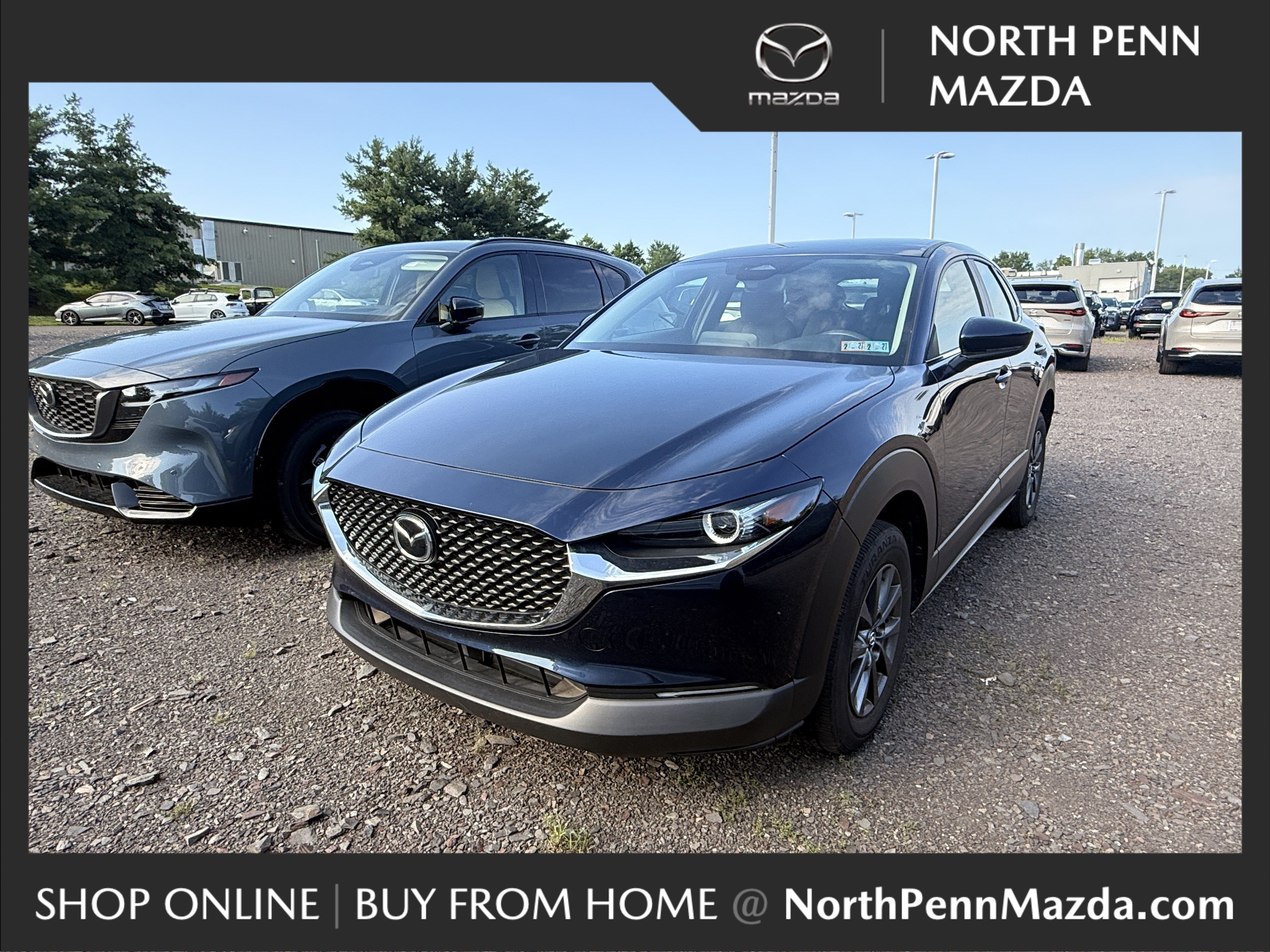 Used 2024 Deep Crystal Blue Mica Mazda 2.5 S image 1