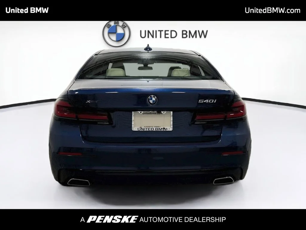 Certified Used 2023 Phytonic Blue Metallic BMW 540i xDrive image 6