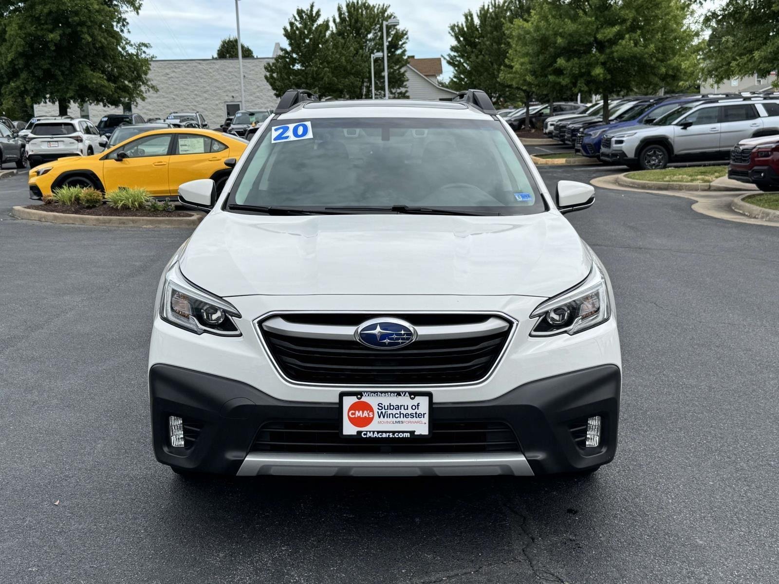 Used 2020 Crystal White Pearl Subaru Limited XT image 6