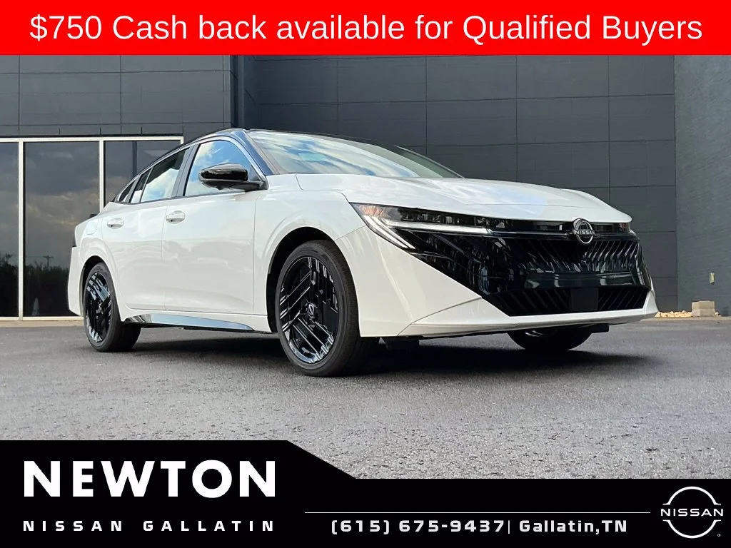 New 2027 Aspen White TriCoat / Super Black Two-tone Nissan SR image 11
