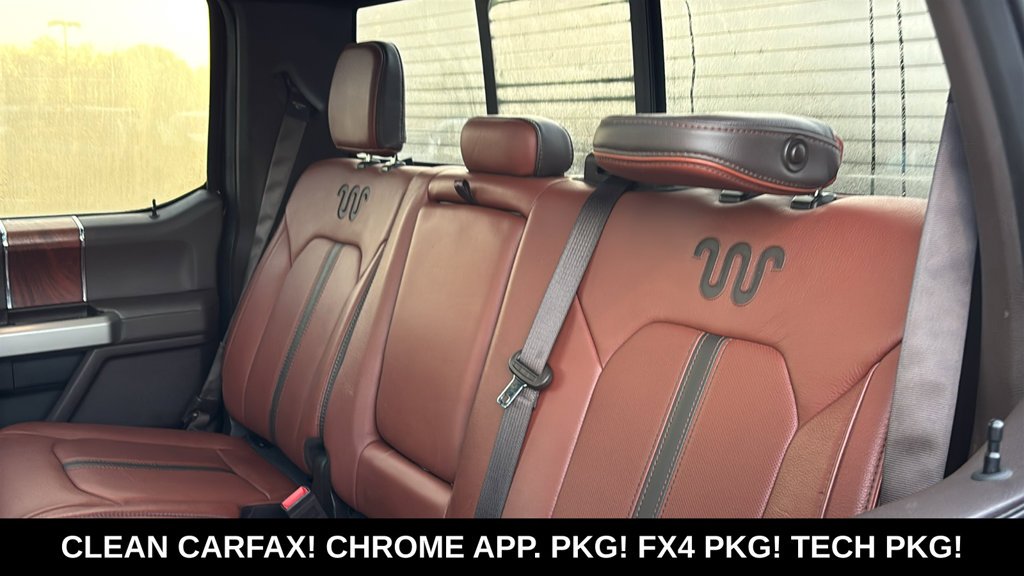 Used 2018 Magma Red Metallic Ford King Ranch image 26