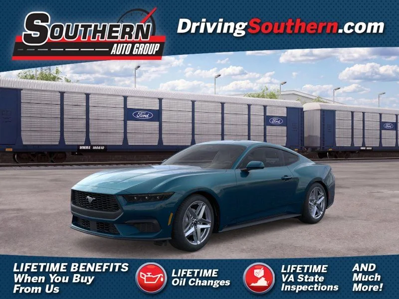 New 2026 Blue Ford EcoBoost Premium image 1