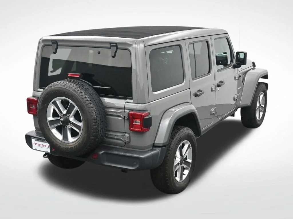 Used 2022 Gray Jeep Unlimited Sahara image 26