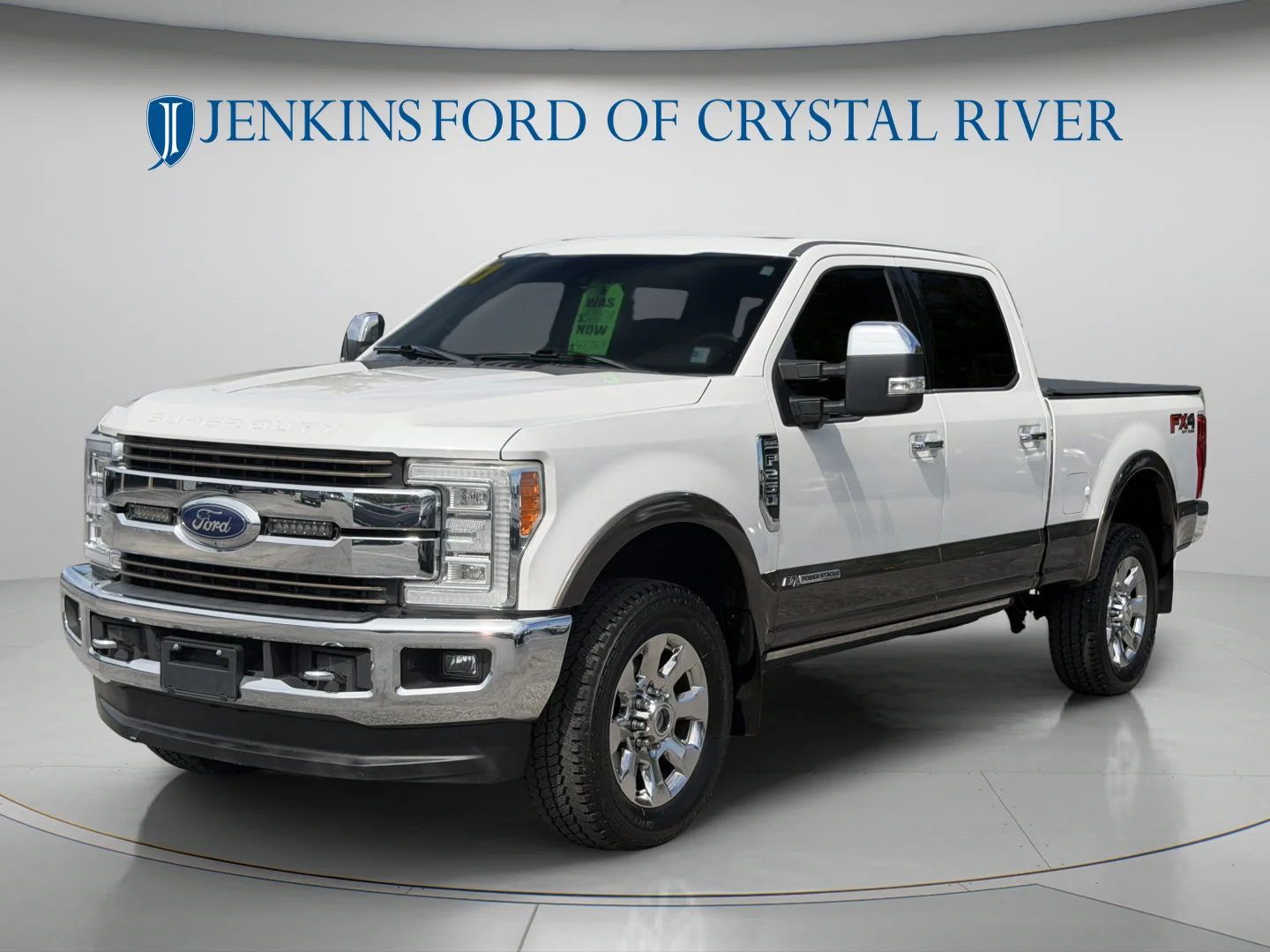 Used 2017 White Platinum Metallic Tri-Coat Ford King Ranch image 9