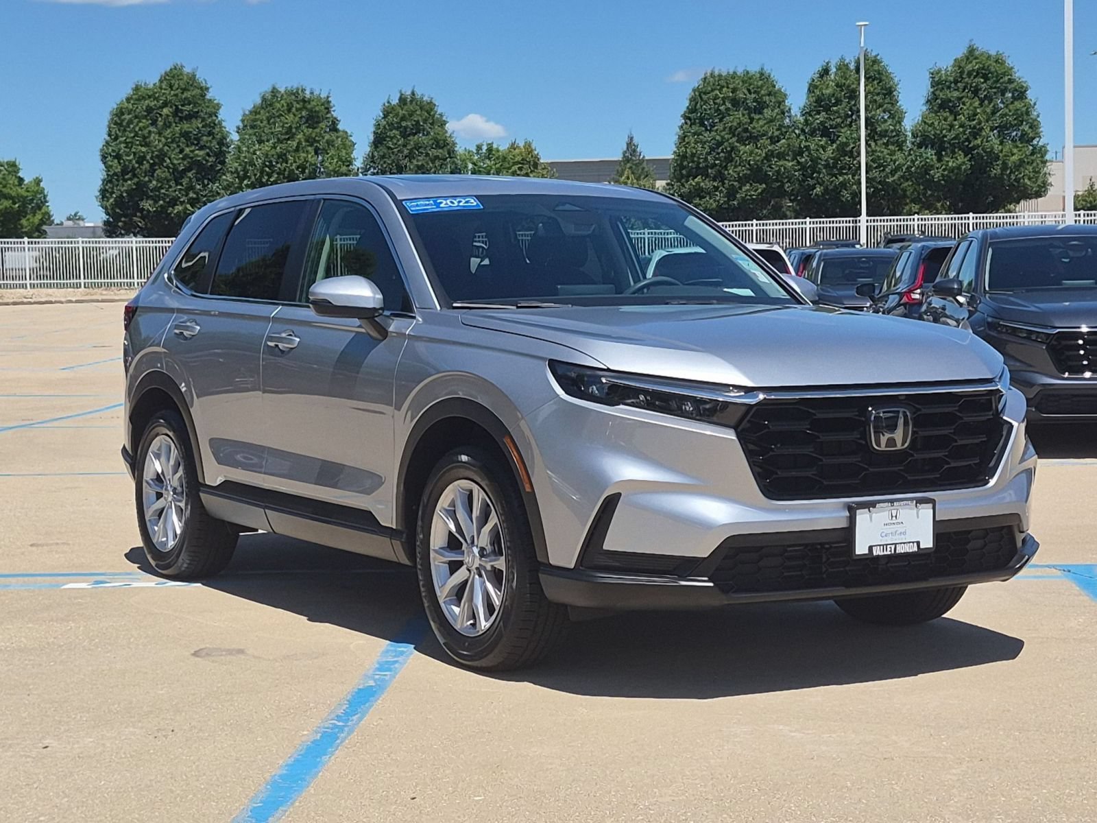Certified Used 2023 Lunar Silver Metallic Honda EX AWD image 5