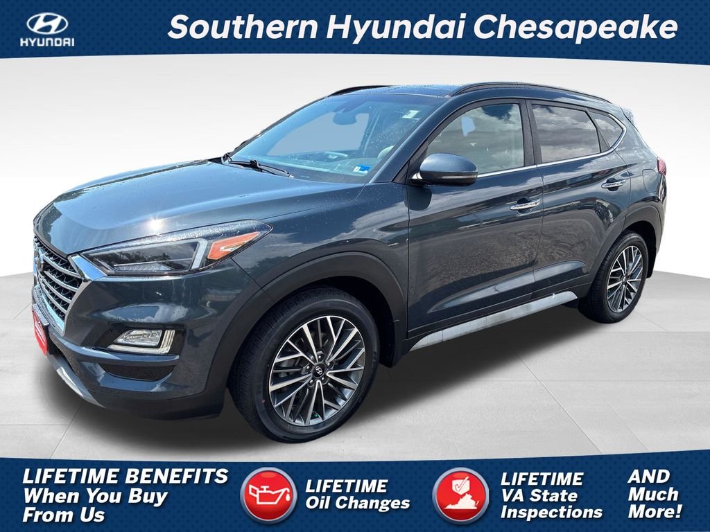 Used 2019 Blue Hyundai Ultimate image 1