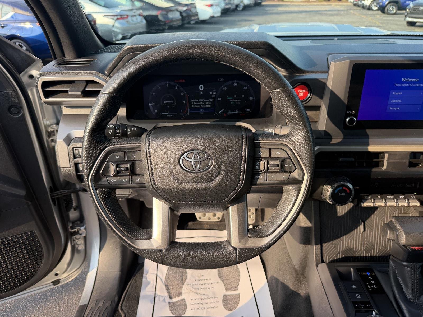 Used 2024 Celestial Silver Metallic Toyota TRD Sport image 16
