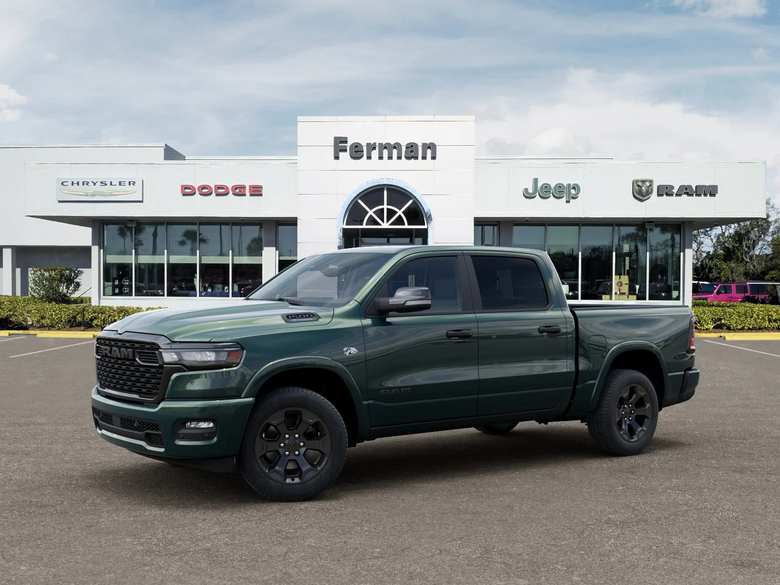 New 2026 Serrano-Green Metallic Exterior Paint RAM Big Horn/Lone Star image 33