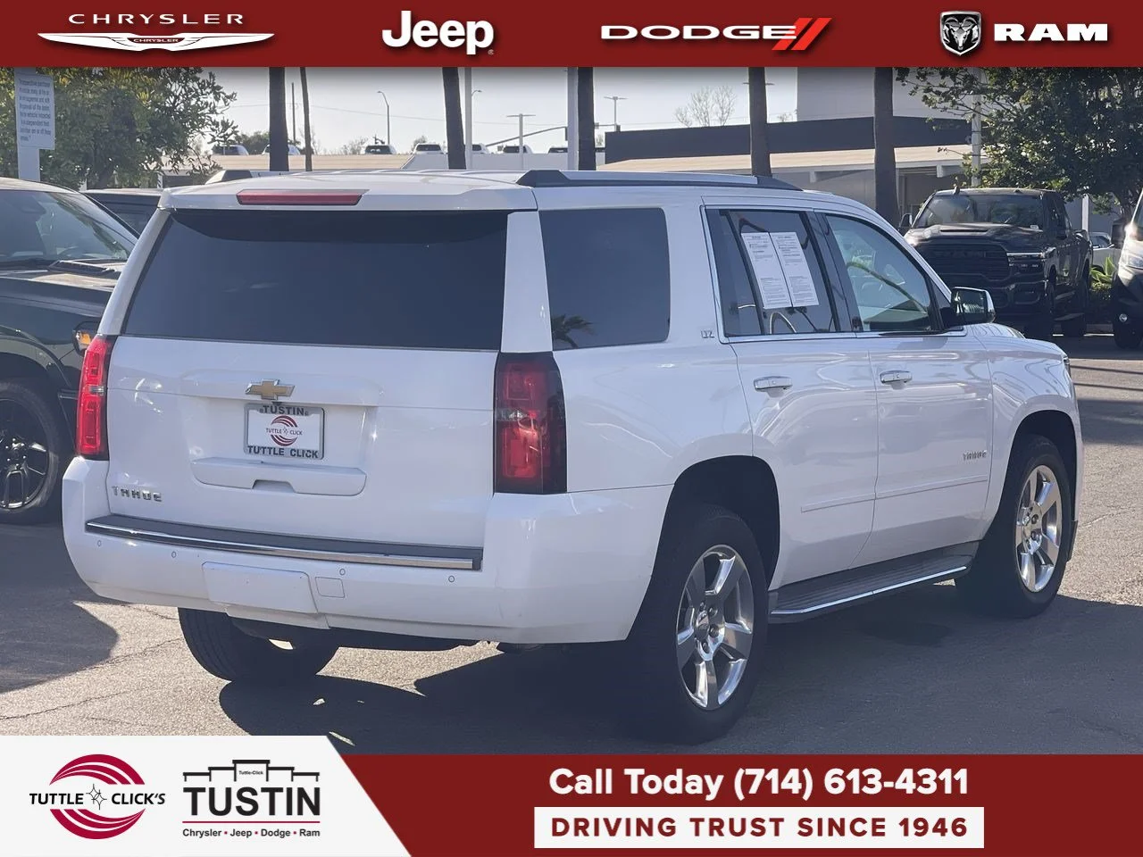 Used 2015 Summit White Chevrolet LTZ image 9