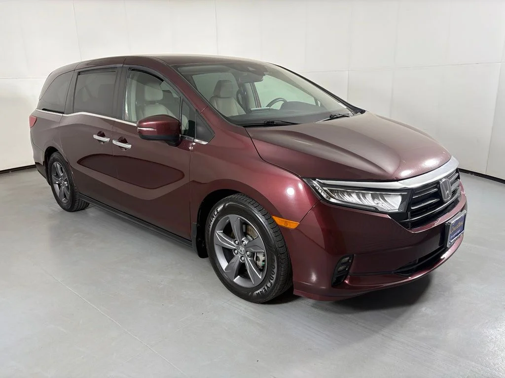 Used 2021 Red Honda EX image 2