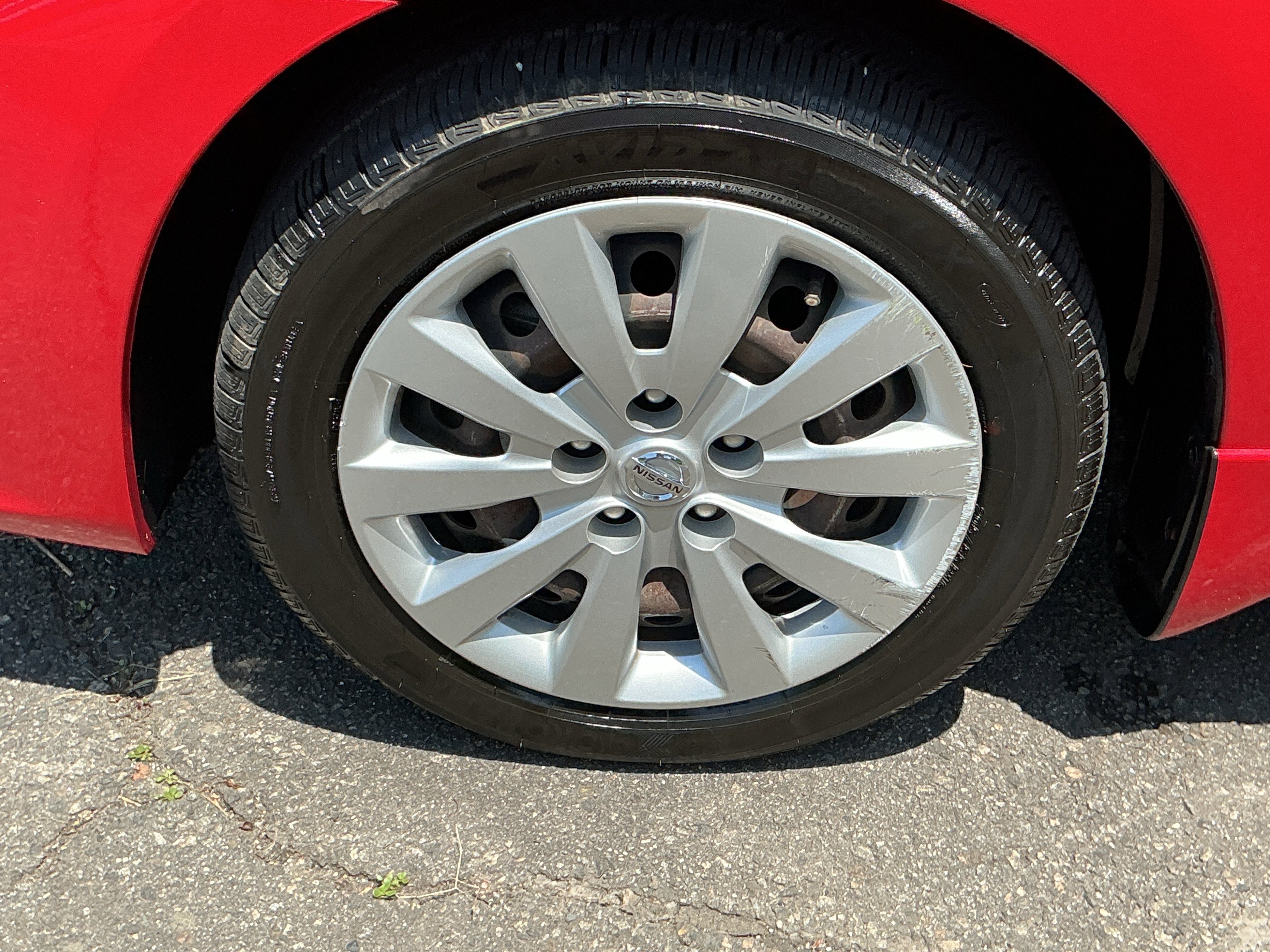 Used 2017 Red Alert Nissan SV image 9