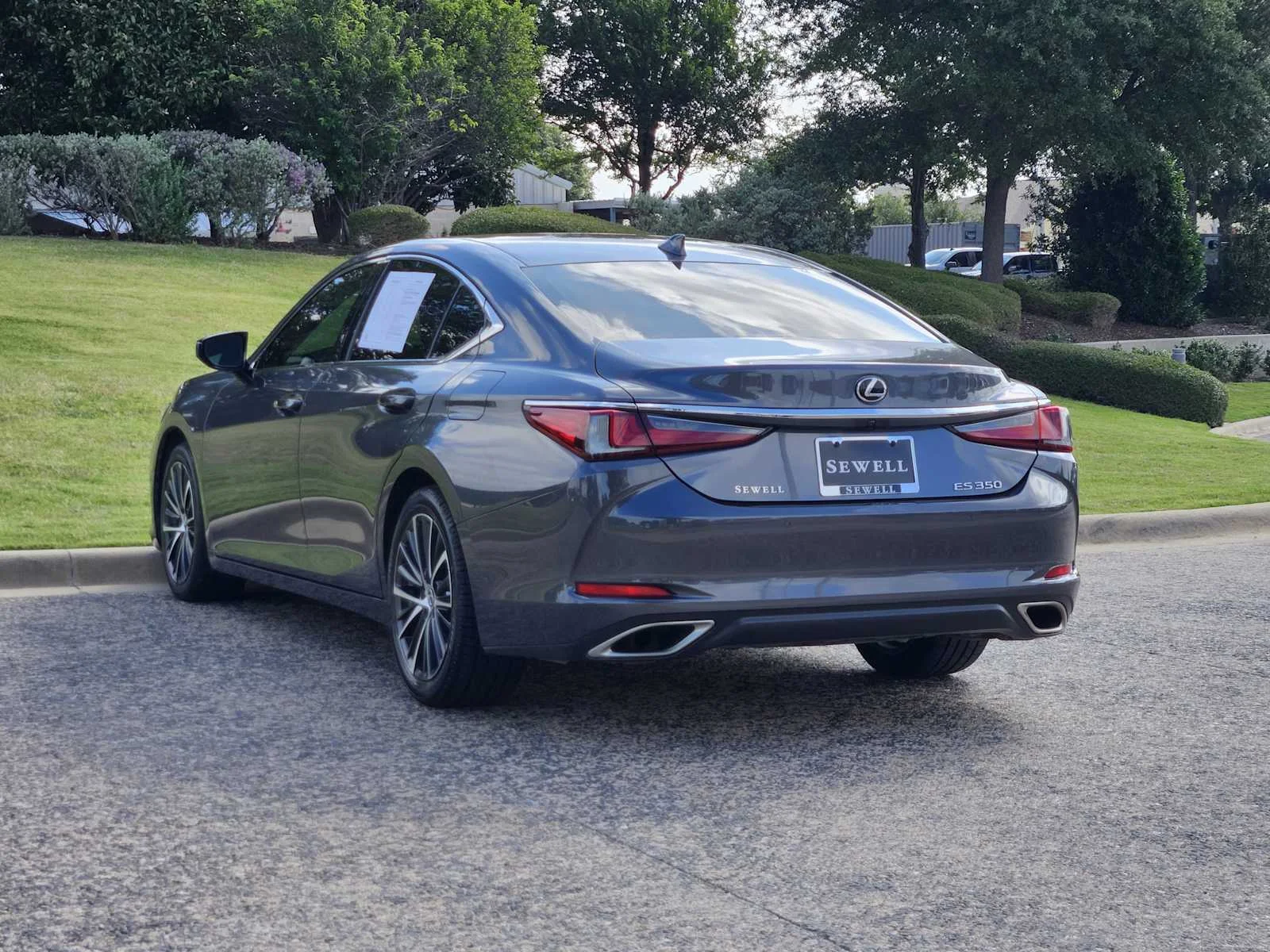 Certified Used 2022 CLOUDBURST GRAY Lexus  image 3